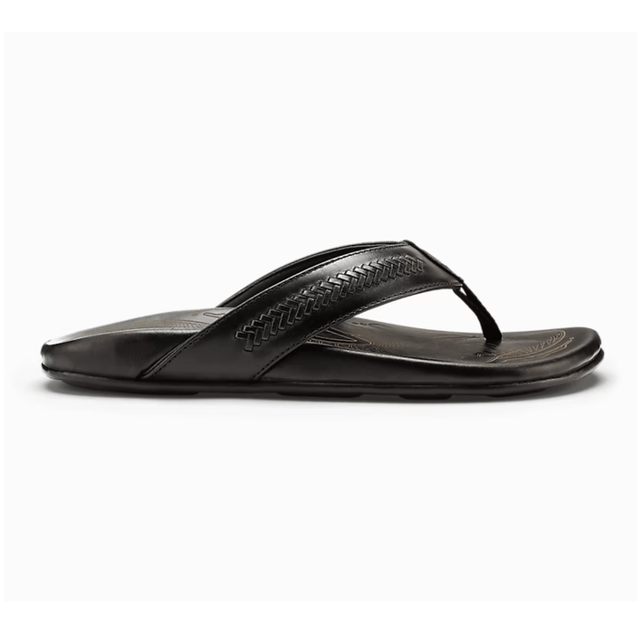 OLUKAI SANDAL 7 / Black / DK Shadow Mea Ola Mano Mea Ola Mano