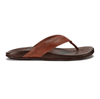 OLUKAI SANDAL 7 / Rum / Dark Wood Hiapo Hiapo
