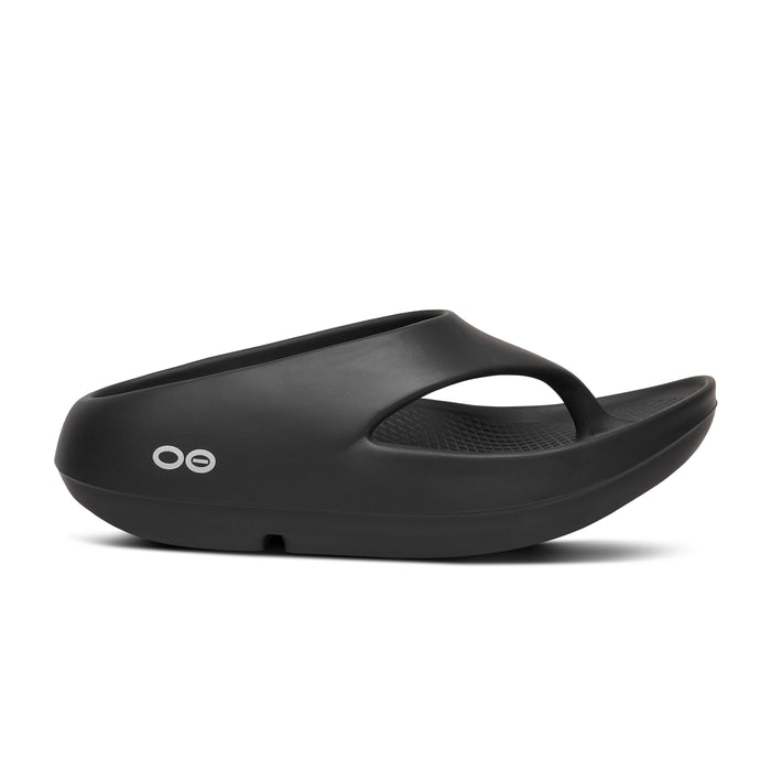 OOFOS SANDAL 5 / Black OOriginal+ Thong OOriginal+ Thong