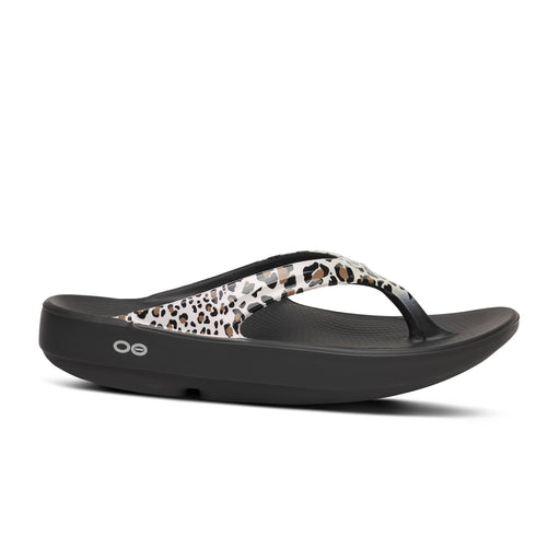 OOFOS SANDAL 5 / Leopard Women's Limited Sandal Limited Edition Women's Limited Sandal Limited Edition