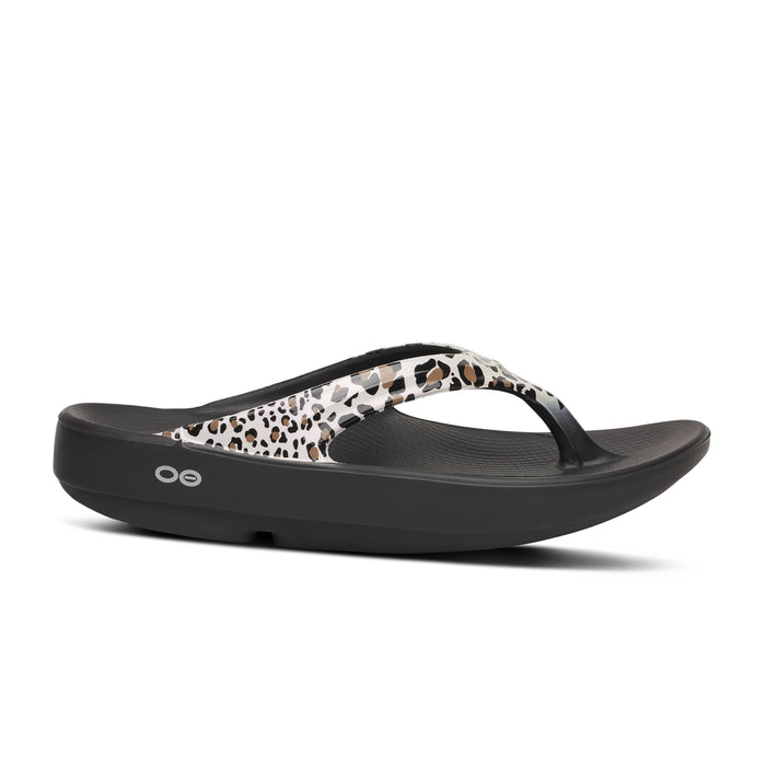 OOFOS SANDAL 5 / Leopard Women's Limited Sandal Limited Edition Women's Limited Sandal Limited Edition