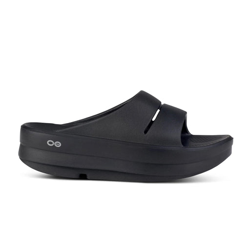 OOFOS sandal 5 WOMEN'S OOMEGA OOAHH SANDAL - BLACK 848282083133 WOMEN'S OOMEGA OOAHH SANDAL - BLACK