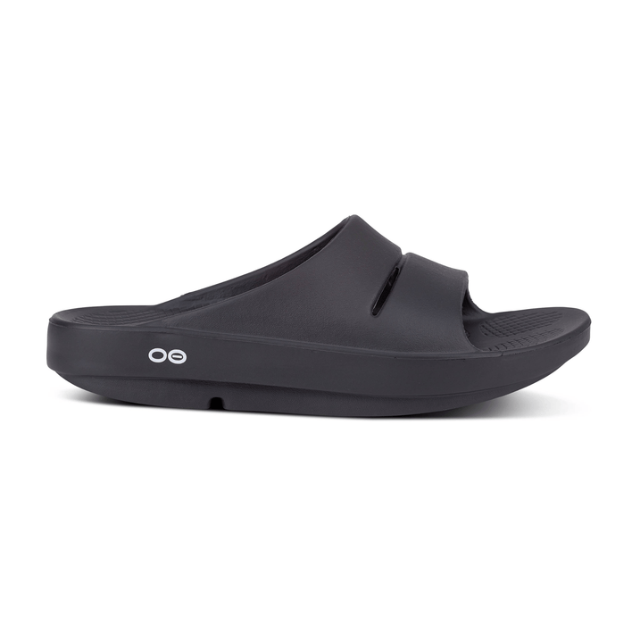 OOFOS sandal MEN 3 / WOMEN 5 / Black Ooahh 848282002455 Ooahh