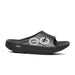 OOFOS SANDAL Men's 3 | Women's 5 / Black Waves OOahh Sport Slide OOahh Sport Slide