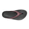 OOFOS SANDAL OOlala Luxe Thong OOlala Luxe Thong / Black & Rosewood