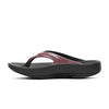 OOFOS SANDAL OOlala Luxe Thong OOlala Luxe Thong / Black & Rosewood