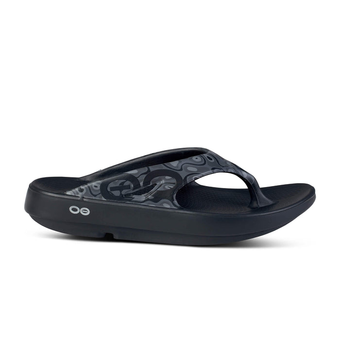OOFOS sandal OOriginal Sport Thong Black Water Camo OOriginal Sport Thong Black Water Camo