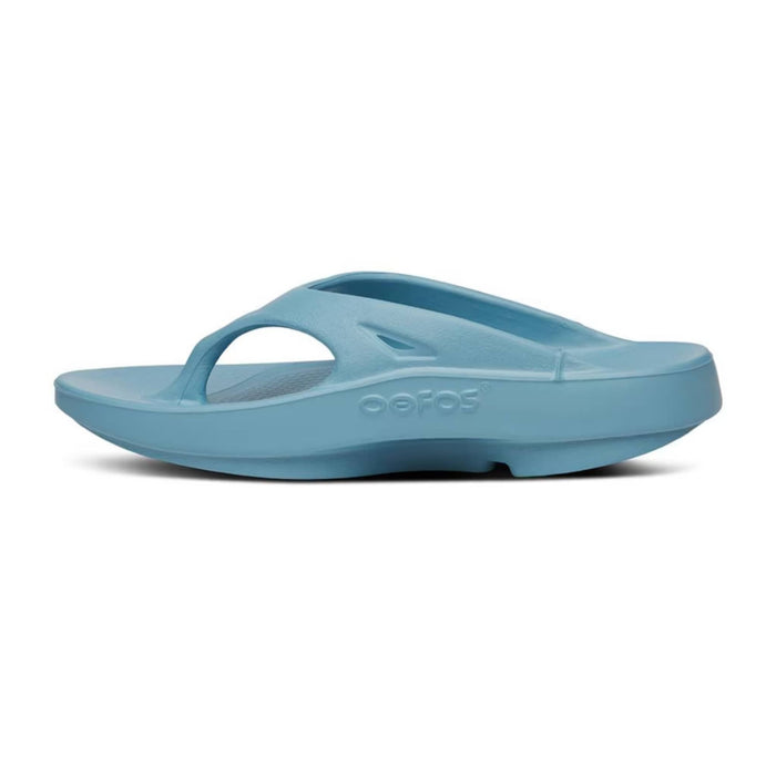 OOFOS SANDAL Women OOriginal Thong Ocean Blue Women OOriginal Thong Ocean Blue