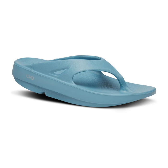 OOFOS SANDAL Women OOriginal Thong Ocean Blue Women OOriginal Thong Ocean Blue