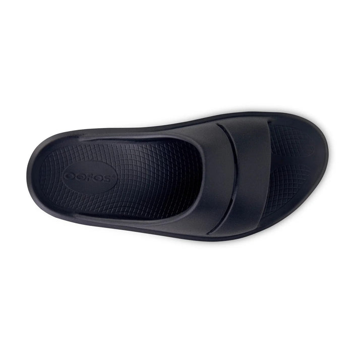 OOFOS sandal WOMEN'S OOMEGA OOAHH SANDAL - BLACK WOMEN'S OOMEGA OOAHH SANDAL - BLACK