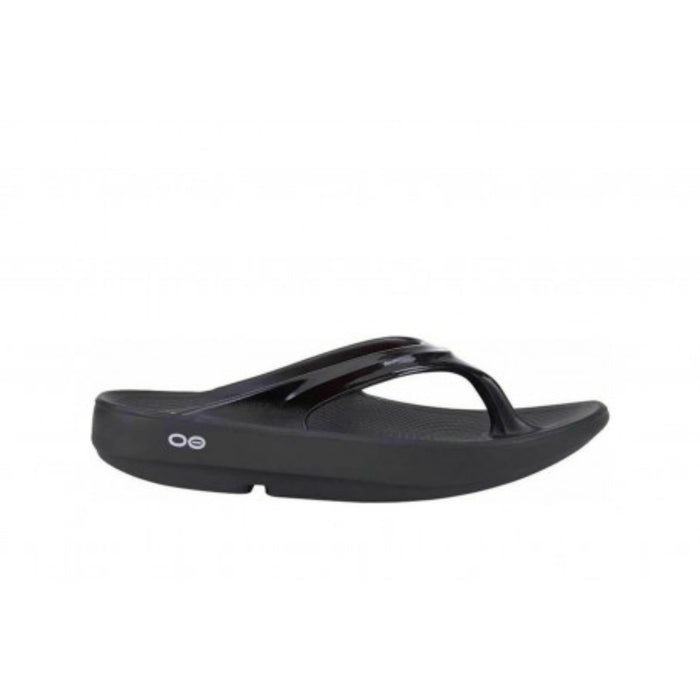 OOFOS SANDALS 5 / Black - Black OOlala Women Thong 848282003438 OOlala Women Thong