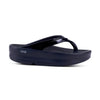 OOFOS SANDALS 5 / Black OOmega OOlala Thong 848282043861 OOmega OOlala Thong