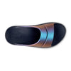 OOFOS Sandals OOahh Luxe Slide Midnight Spectre OOahh Luxe Slide Midnight Spectre / Frost