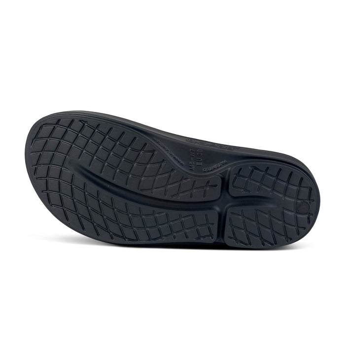 OOFOS Sandals OOahh Luxe Slide Midnight Spectre OOahh Luxe Slide Midnight Spectre