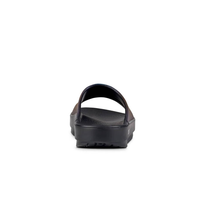 OOFOS Sandals OOahh Luxe Slide Midnight Spectre OOahh Luxe Slide Midnight Spectre