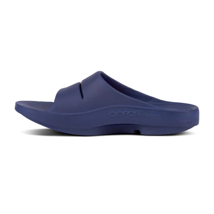 OOFOS Sandals OOahh Unisex Navy OOahh Unisex Navy