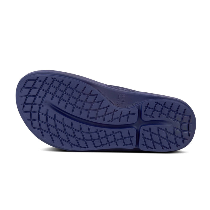 OOFOS Sandals OOriginal UNISEX Thong Navy OOriginal UNISEX Thong Navy