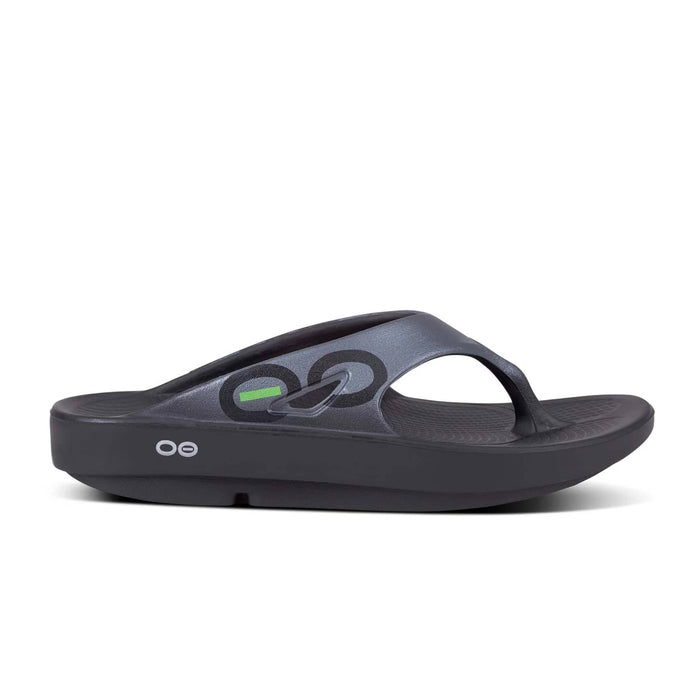 OOFOS scandals MEN 3 / WOMEN 5 / Black/Graphite OOriginal Sport Thong unisex 22956603 OOriginal Sport Thong unisex