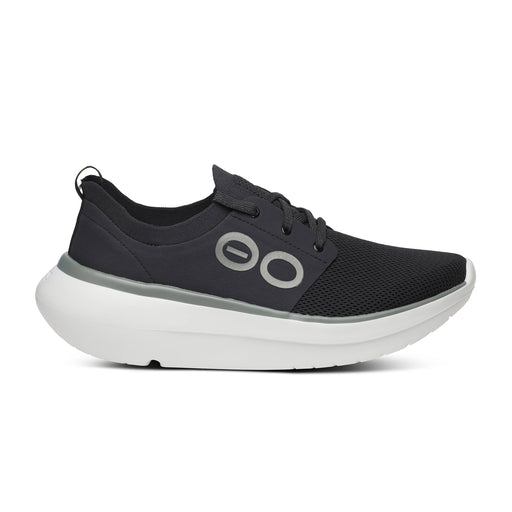 OOFOS shoes 10.5 / White Black Men's OOmy Stride 198411003151 Men's OOmy Stride / White Black
