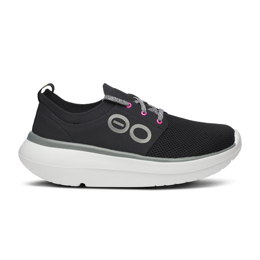 OOFOS SHOES 11 / White Black Women's OOmy Stride 198411002550 Women's OOmy Stride / Black