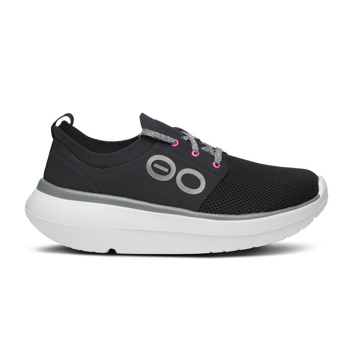 OOFOS SHOES 6 / White Black OOmy 198411002468 OOmy