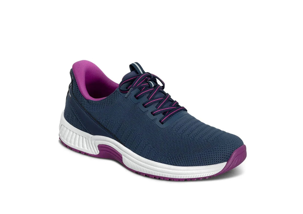 ORTHOFEET SHOES 6 / Navy/Orchid / Wide Kita Hands-Free 614415116906 Kita Hands-Free