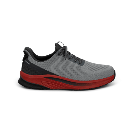 ORTHOFEET SHOES 8 / Gray / Red / Medium ( D ) Tilos Tilos