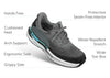 ORTHOFEET SHOES Nira Hands-Free Nira Hands-Free / White/lavender