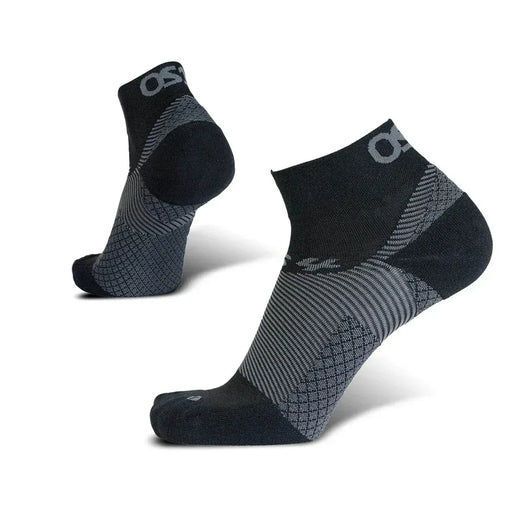 OS1ST SOCKS S / Black Plantar Fasciitis Socks | 1/4 Crew 851524007231 Plantar Fasciitis Socks | 1/4 Crew