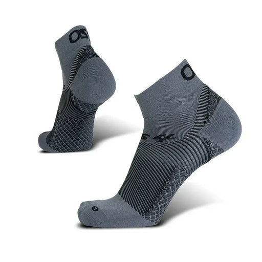 OS1ST SOCKS S / Grey Plantar Fasciitis Socks | 1/4 Crew 851524007316 Plantar Fasciitis Socks | 1/4 Crew