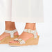 PAPILLIO sandal Soley Nubuck Leather Metallic Silver Soley Nubuck Leather Metallic Silver