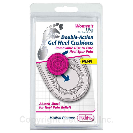 PEDIFIX accessories MEN'S 8-13 PediFix® Double-Action Gel Heel Cushions 092437578757 PediFix® Double-Action Gel Heel Cushions