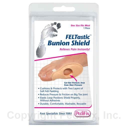 PEDIFIX accessories One size fits most PediFix® FELTastic® Bunion Shield 092437471553 PediFix® FELTastic® Bunion Shield