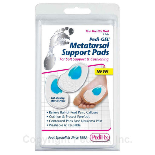 PEDIFIX accessories One size fits most PediFix® Pedi-GEL® Metatarsal Support Pads 092437082087 PediFix® Pedi-GEL® Metatarsal Support Pads