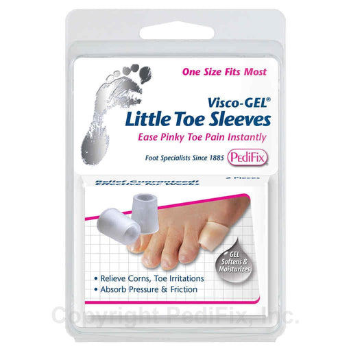 PEDIFIX accessories One size fits most PediFix® Visco-GEL® Little Toe Sleeves™ 092437813216 PediFix® Visco-GEL® Little Toe Sleeves™