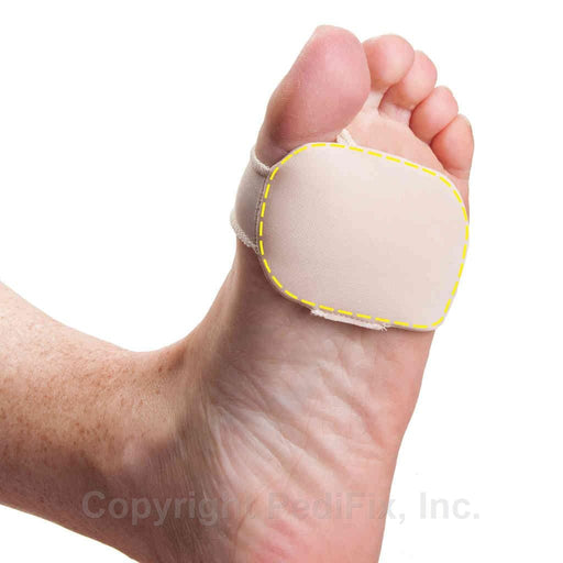 PEDIFIX accessories PediFix® Visco-GEL® Silicone Thin Forefoot Cushion PediFix® Visco-GEL® Silicone Thin Forefoot Cushion