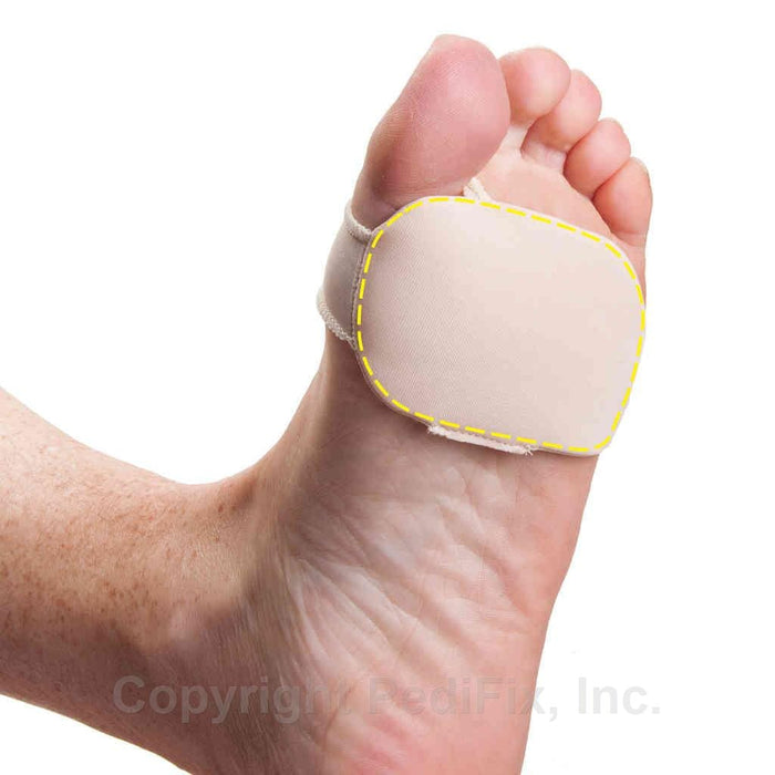 PEDIFIX accessories PediFix® Visco-GEL® Silicone Thin Forefoot Cushion PediFix® Visco-GEL® Silicone Thin Forefoot Cushion