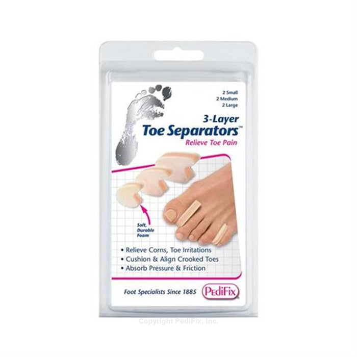 PEDIFIX accessories Small PediFix® 3-Layer Toe Separators™ PediFix® 3-Layer Toe Separators™