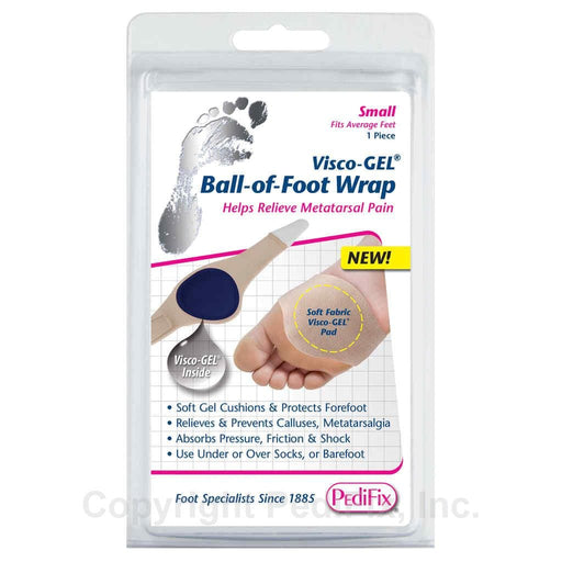 PEDIFIX accessories SMALL PEDIFIX VISCO-GEL BALL-OF-FOOT WRAP 092437815609 PEDIFIX VISCO-GEL BALL-OF-FOOT WRAP