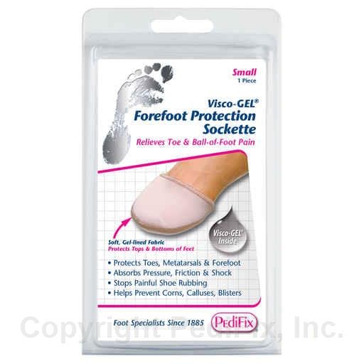 PEDIFIX accessories Small PediFix® Visco-GEL® Forefoot Protection Sockette PediFix® Visco-GEL® Forefoot Protection Sockette