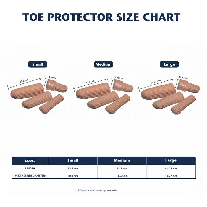 PEDIFIX FOOT CARE PediFix® Visco-GEL® Toe Protector PediFix® Visco-GEL® Toe Protector