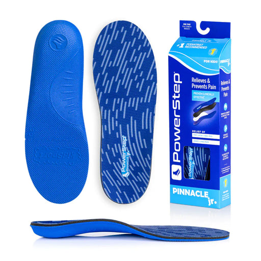 POWERSTEP INSOLES 11.5 PowerStep Pinnacle Junior Insoles | Children's Pain Relief Shoe Insert 749852114106 PowerStep Pinnacle Junior Insoles | Children's Pain Relief Shoe Insert