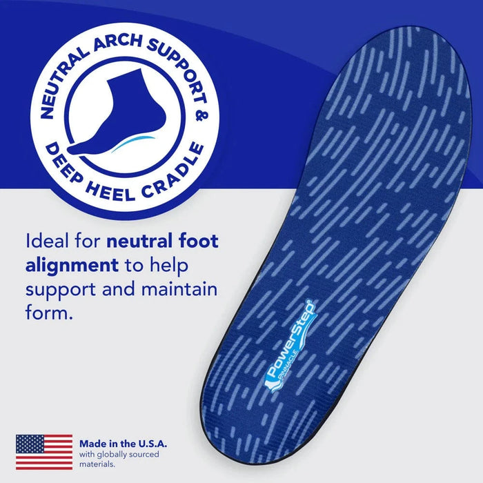POWERSTEP INSOLES PowerStep Pinnacle Insoles | Plantar Fasciitis & Heel Pain Relief Orthotic PowerStep Pinnacle Insoles | Plantar Fasciitis & Heel Pain Relief Orthotic