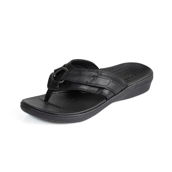 PowerStep Archwear Women's Fashion Sandals Black - Women's 6 Medium PowerStep Archwear Women's Fashion Sandals Black - Women's 6 Medium