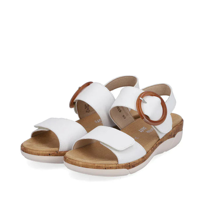 REMONTE SANDAL 37 / White R6853 / Jocelyn 53 644403879803 R6853 / Jocelyn 53