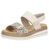 REMONTE SANDAL D0Q59 Jocelyn D0Q59 Jocelyn / Beige-Golden/Porzellan
