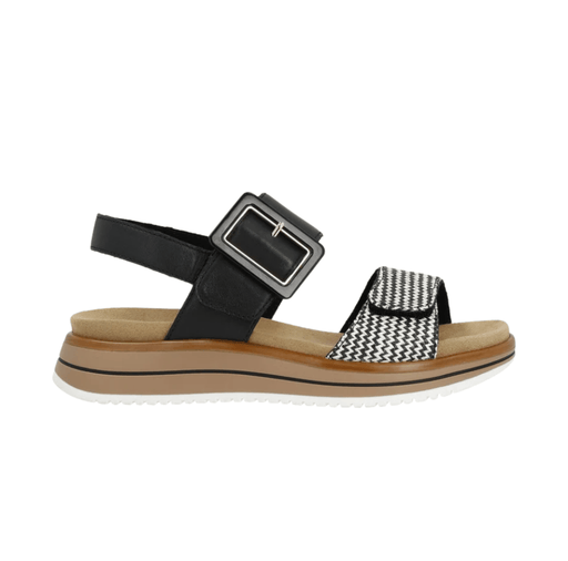 REMONTE SANDAL EU 36 - US  5-5.5 / Schwarz-Creama/Schwarz D1J53 Jocelyn D1J53 Jocelyn