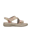 Rieker SANDAL 36 / Multi Regina 64 Regina 64 / Beige Multi