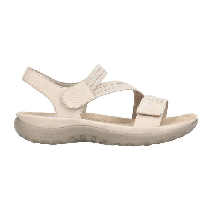 Rieker SANDAL EU 36 / US 5-5.5 / Beige Franja 70 - Beige Franja 70 - Beige