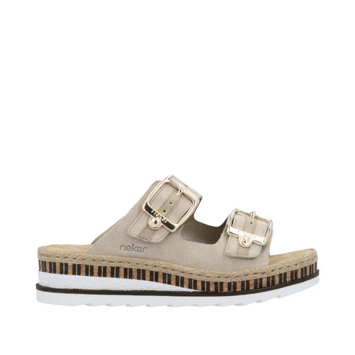 Rieker SANDAL EU 37 / US 6 / Iceberg/Nude Regina 55 Regina 55